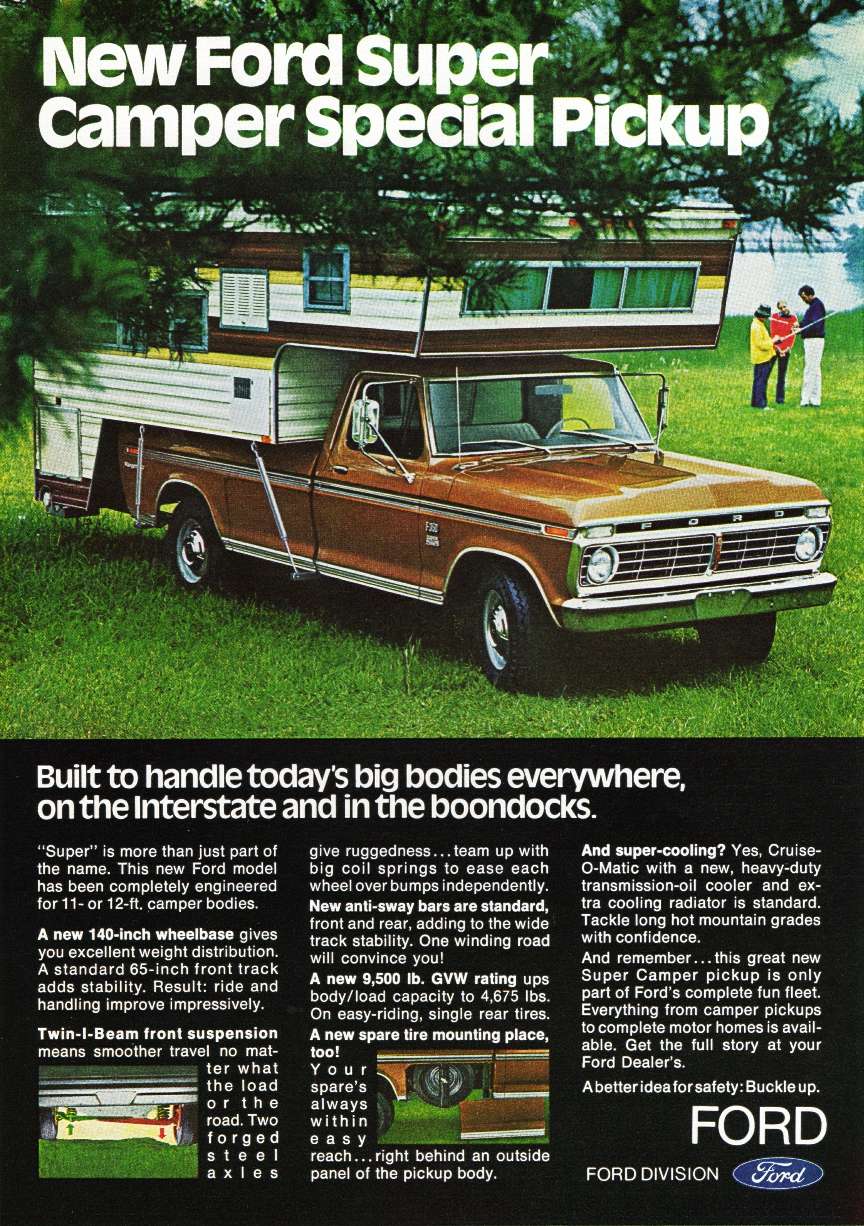 An advertisement for the Camper Special package.